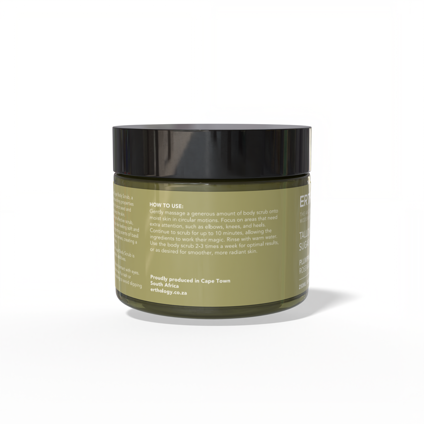 Plumping Rosemary and basil Body Scrub