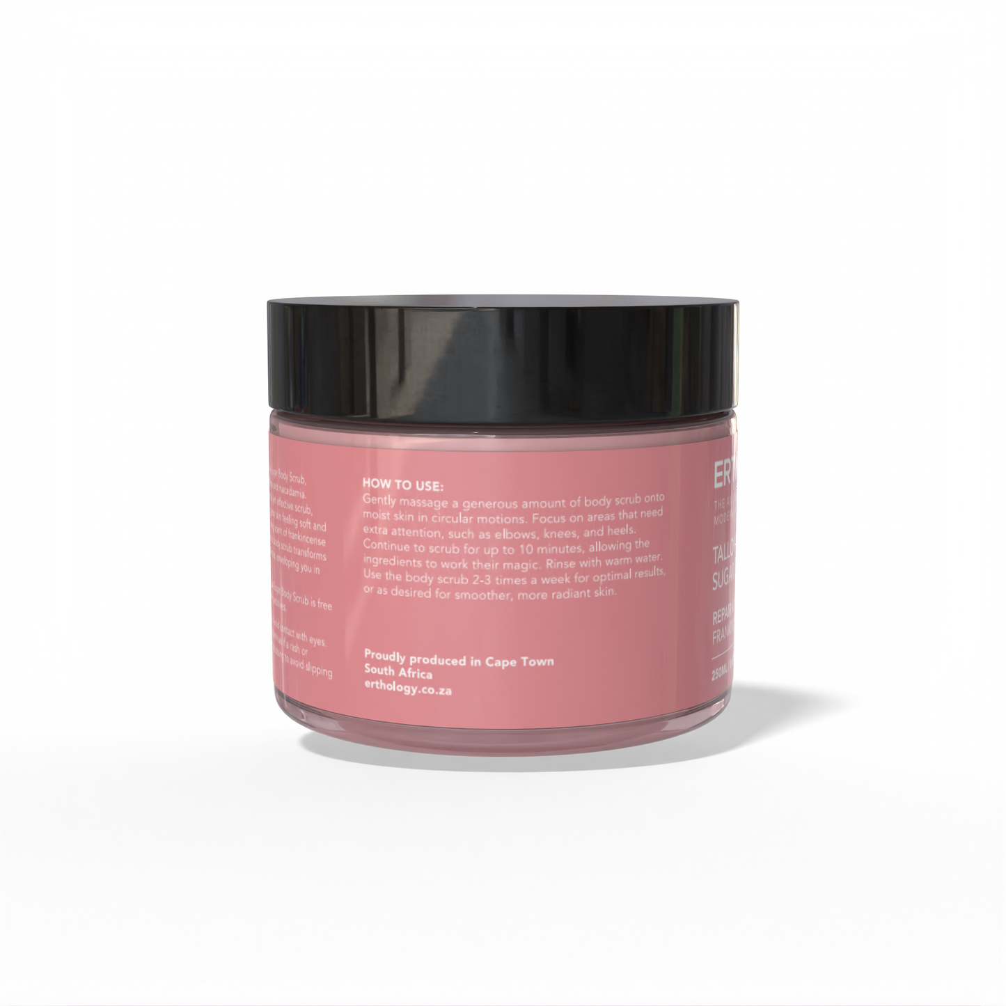 Repair and sooth Frankincense and vanilla Scrub